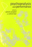 Couverture_Psychoanalysis and Performance