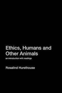 Couverture_Ethics, Humans and Other Animals