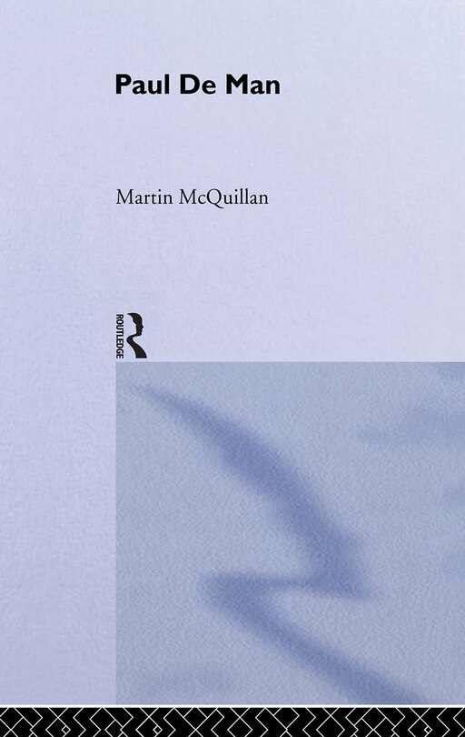 Front cover_Paul de Man