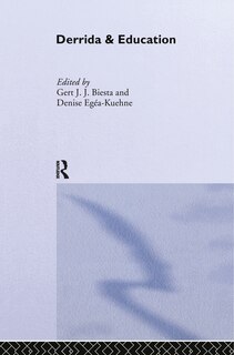 Front cover_Derrida And Education