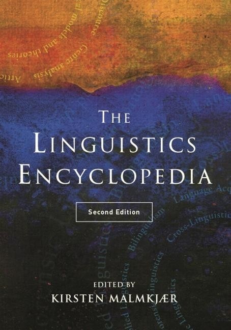 Front cover_Linguistics Encyclopedia