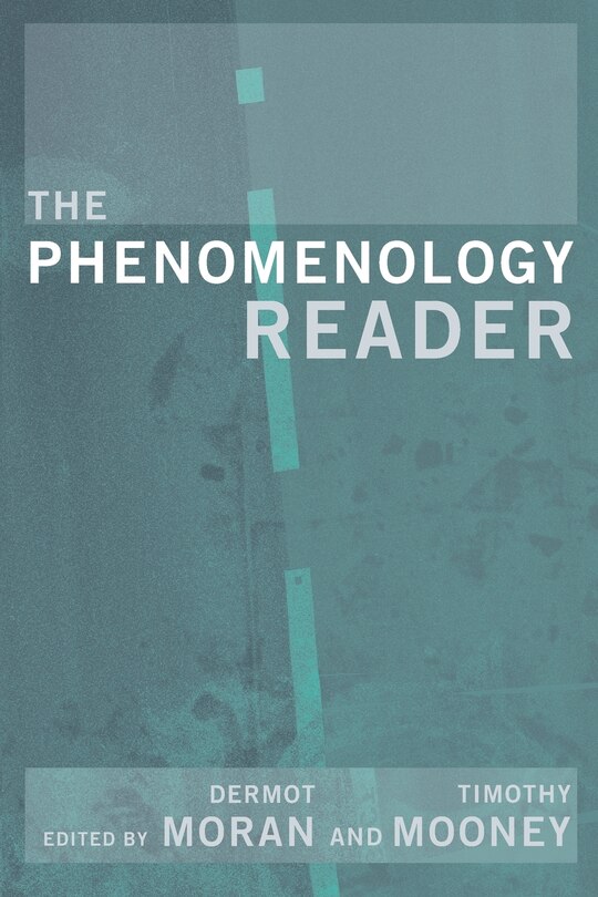 Couverture_The Phenomenology Reader
