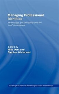 Front cover_Managing Professional Identities