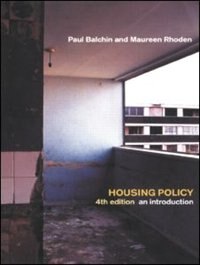 Front cover_Housing Policy In The United States