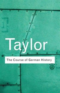 Front cover_The Course of German History