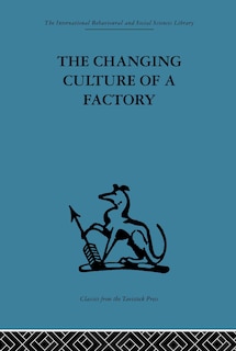 Couverture_The Changing Culture of a Factory