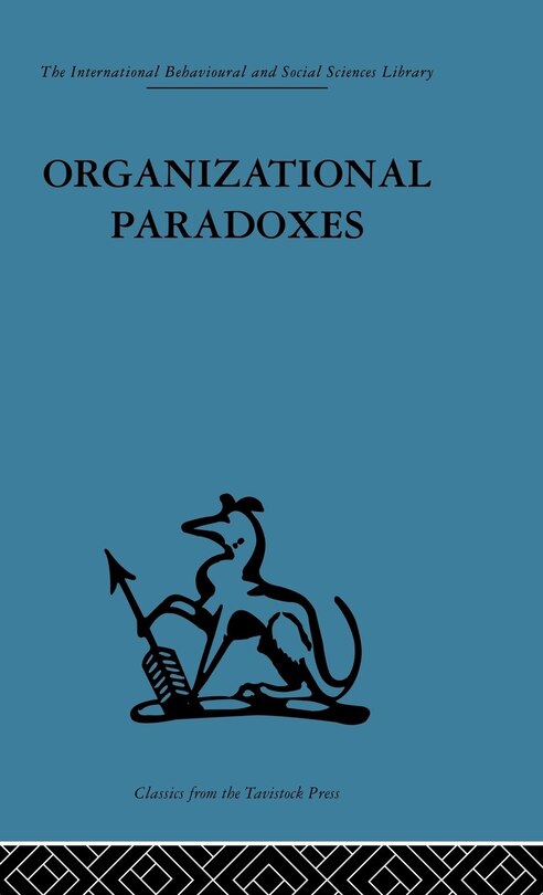 Couverture_Organizational Paradoxes