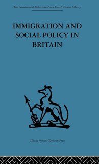 Front cover_Immigration and Social Policy in Britain