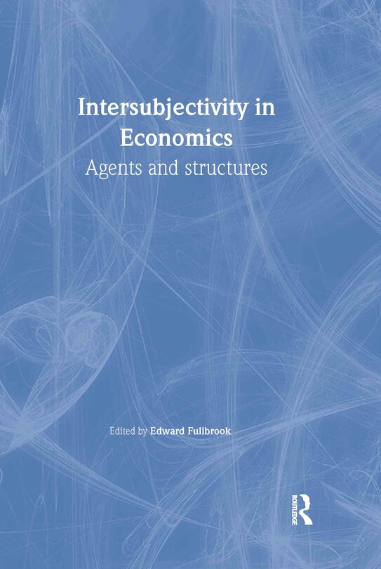 Front cover_Intersubjectivity in Economics