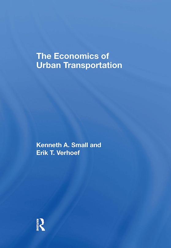 Couverture_The Economics of Urban Transportation
