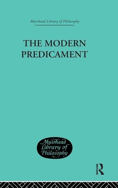 Couverture_The Modern Predicament