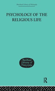 Couverture_Psychology of the Religious Life