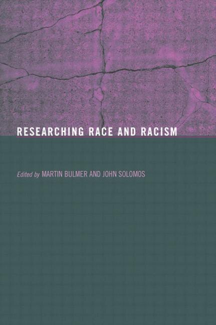Front cover_Researching Race and Racism
