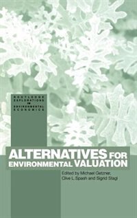 Front cover_Alternatives for Environmental Valuation