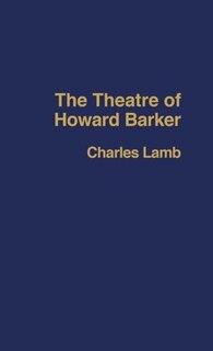 Front cover_The Theatre of Howard Barker