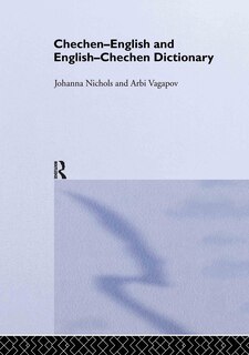 Couverture_Chechen-English and English-Chechen Dictionary