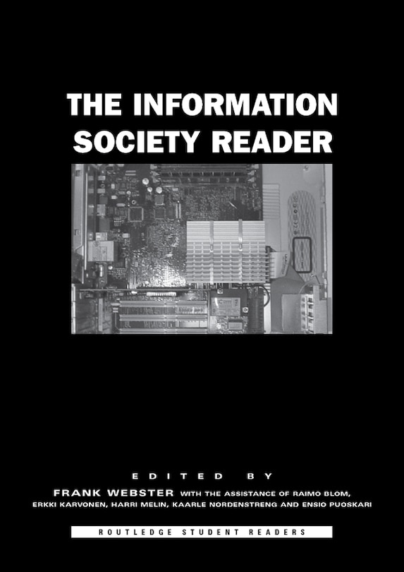 Front cover_The Information Society Reader
