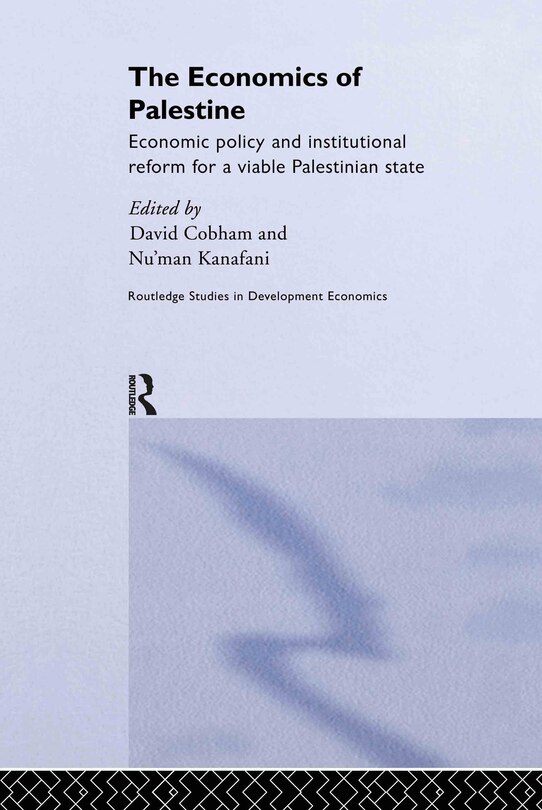 Couverture_The Economics of Palestine