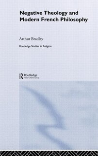 Couverture_Negative Theology and Modern French Philosophy