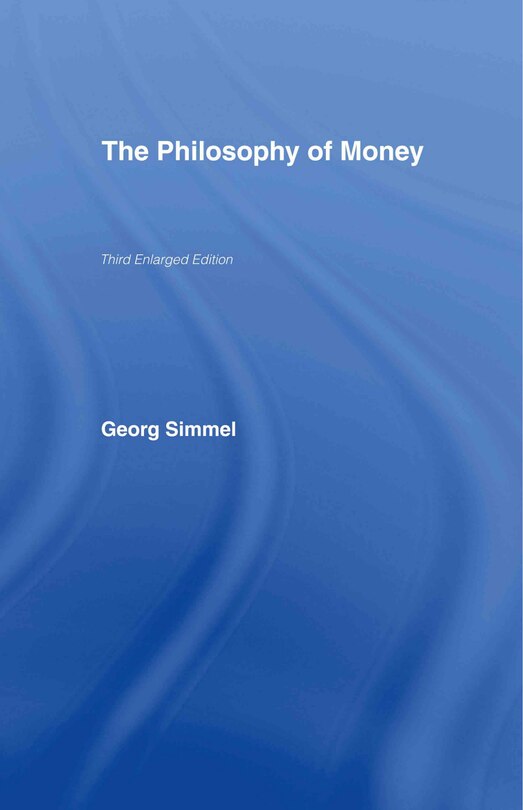 Front cover_The Philosophy of Money