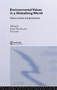 Couverture_Environmental Values in a Globalizing World