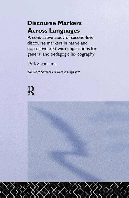 Front cover_Discourse Markers Across Languages