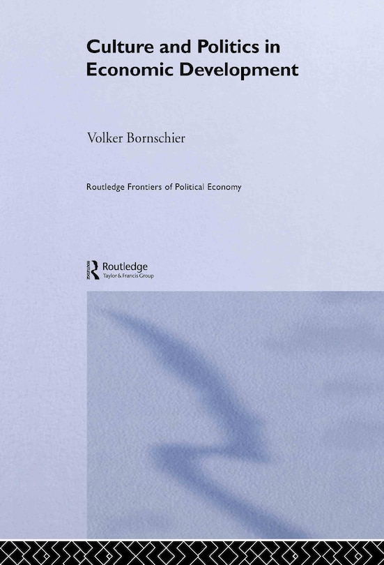 Front cover_Culture and Politics in Economic Development