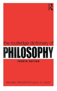 Couverture_The Routledge Dictionary of Philosophy