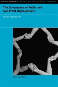 Front cover_The Governance of Public and Non-Profit Organizations