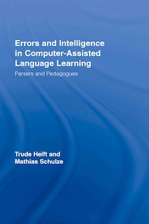 Front cover_Errors and Intelligence in Computer-Assisted Language Learning