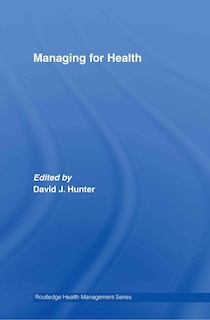 Couverture_Managing for Health