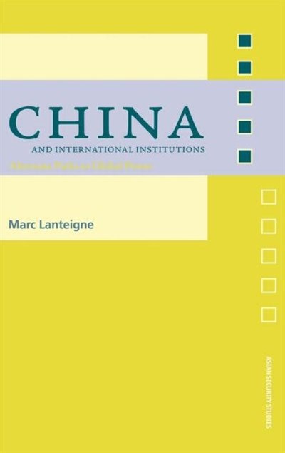 Front cover_China and International Institutions