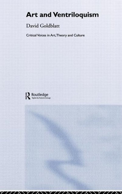 Front cover_Art and Ventriloquism