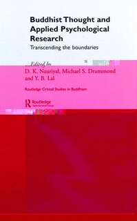 Front cover_Buddhist Thought and Applied Psychological Research