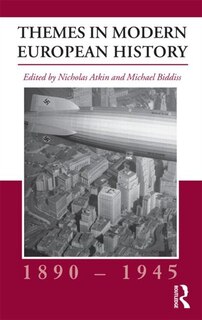 Couverture_Themes In Modern European History, 1890-1945
