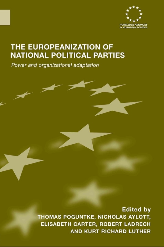 Front cover_The Europeanization of National Political Parties