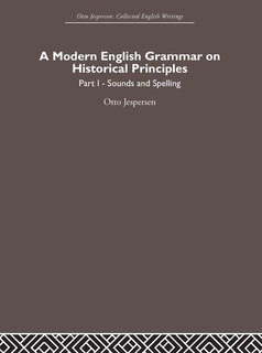 Front cover_A Modern English Grammar On Historical Principles