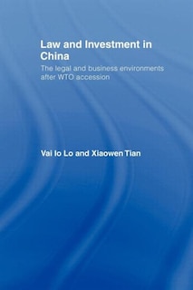 Front cover_Law and Investment in China