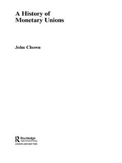 Couverture_A History Of Monetary Unions