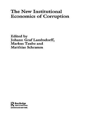 Couverture_The New Institutional Economics Of Corruption