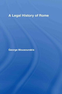 Front cover_A Legal History of Rome