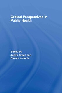 Front cover_Critical Perspectives in Public Health