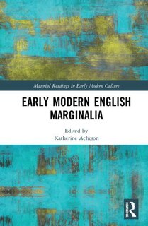 Front cover_Early Modern English Marginalia