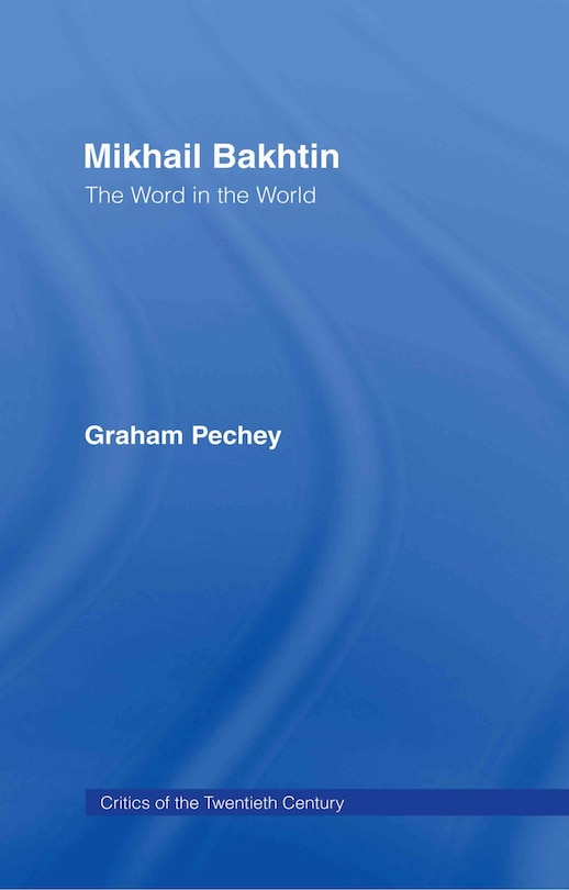 Front cover_Mikhail Bakhtin