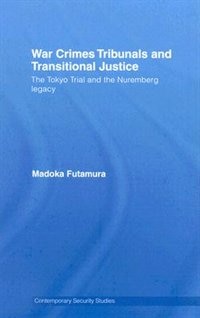 Front cover_War Crimes Tribunals and Transitional Justice