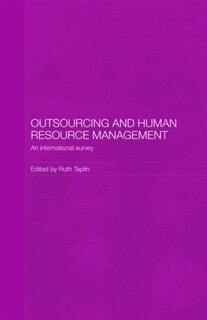 Front cover_Outsourcing and Human Resource Management