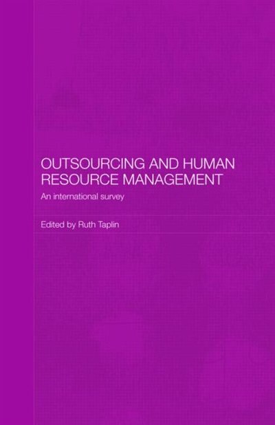 Front cover_Outsourcing and Human Resource Management