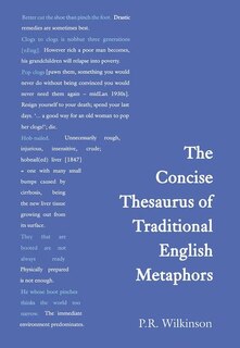 Front cover_Concise Thesaurus of Traditional English Metaphors