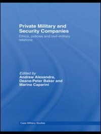 Front cover_Private Military and Security Companies