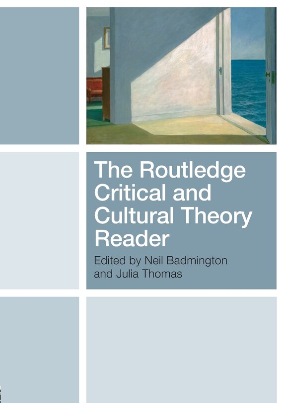 Front cover_The Routledge Critical and Cultural Theory Reader